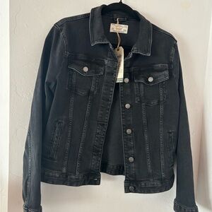 Fat Face Charcoal Denim Jacket